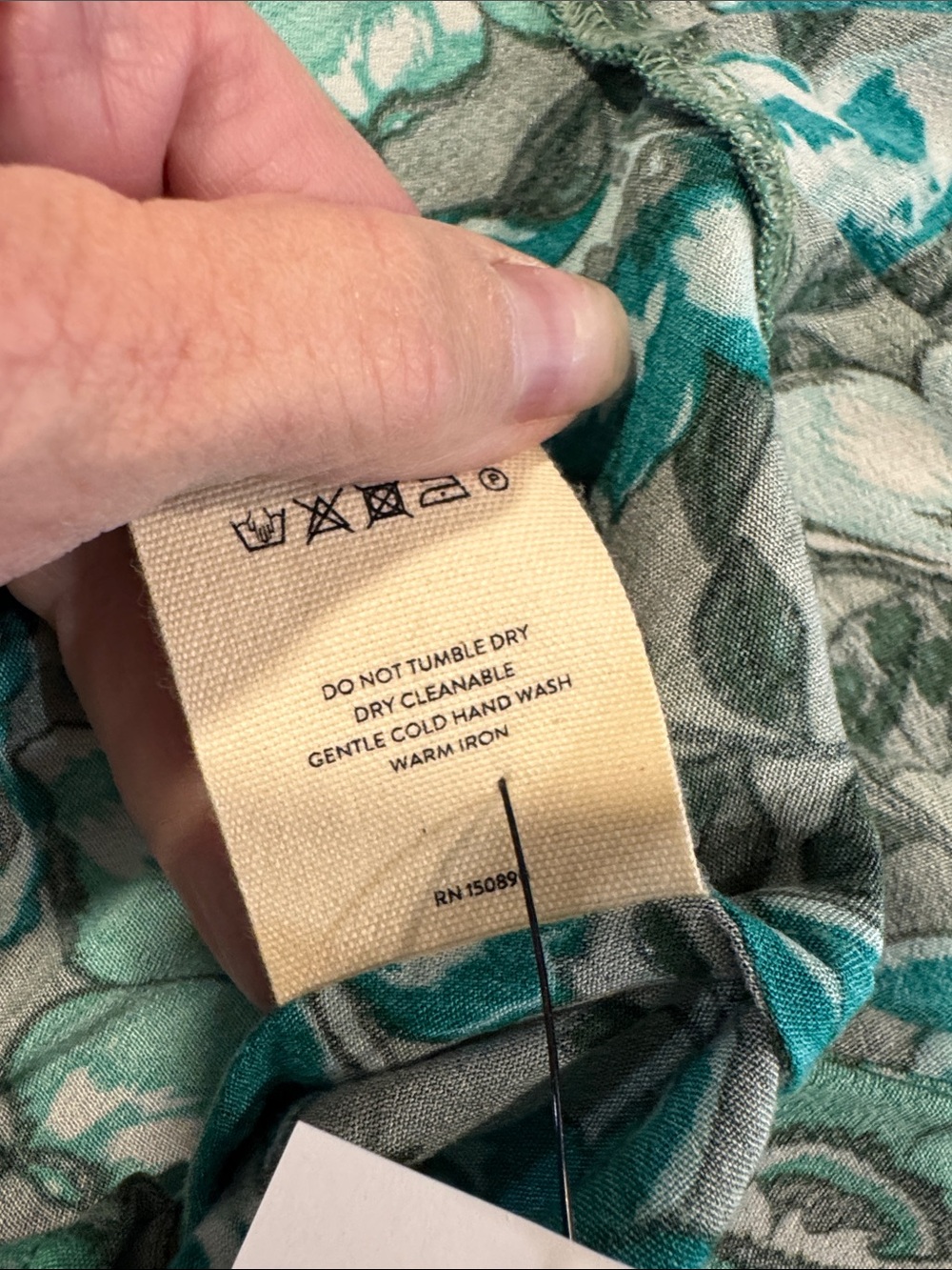 Spell Green flouncy Summer Floral Wrap Mini Dress in Medium - Picture 14 of 17